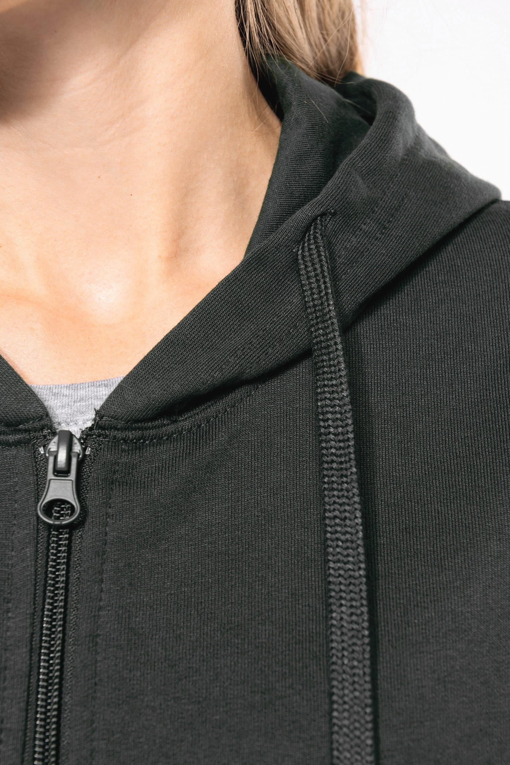 Sudadera con capucha reciclada unisex con cremallera – 280 g/m² | K4042