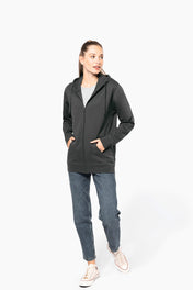 Sudadera con capucha reciclada unisex con cremallera – 280 g/m² | K4042