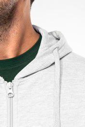 Sudadera con capucha reciclada unisex con cremallera – 280 g/m² | K4042
