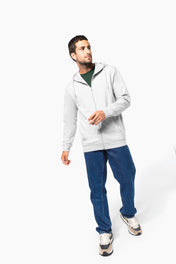 Sudadera con capucha reciclada unisex con cremallera – 280 g/m² | K4042
