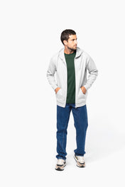 Sudadera con capucha reciclada unisex con cremallera – 280 g/m² | K4042