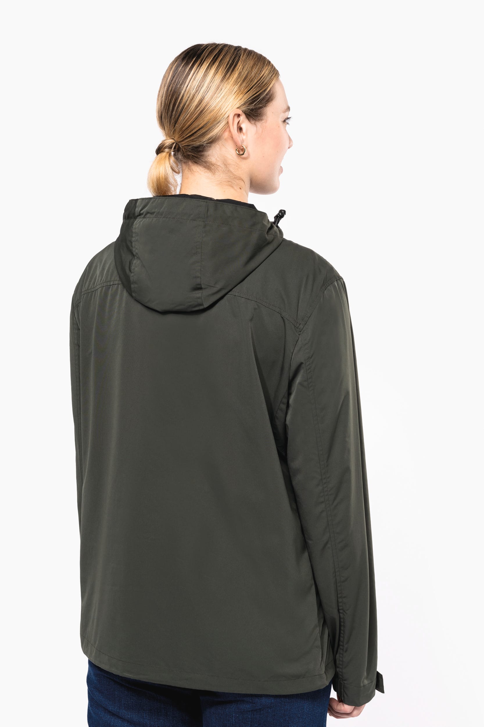 Chaqueta con Capucha Reciclada Unisex – Repelente al Agua | KNS600