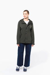 Chaqueta con Capucha Reciclada Unisex – Repelente al Agua | KNS600