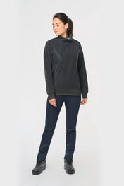 Ropa de trabajo polar reciclada unisex con cremallera 1/4 – 320 g/m² | WK905