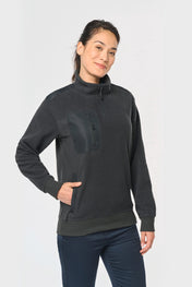 Ropa de trabajo polar reciclada unisex con cremallera 1/4 – 320 g/m² | WK905