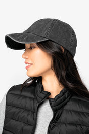 Umweltfreundliche Unisex-Kappe mit Risseffekt - NS026