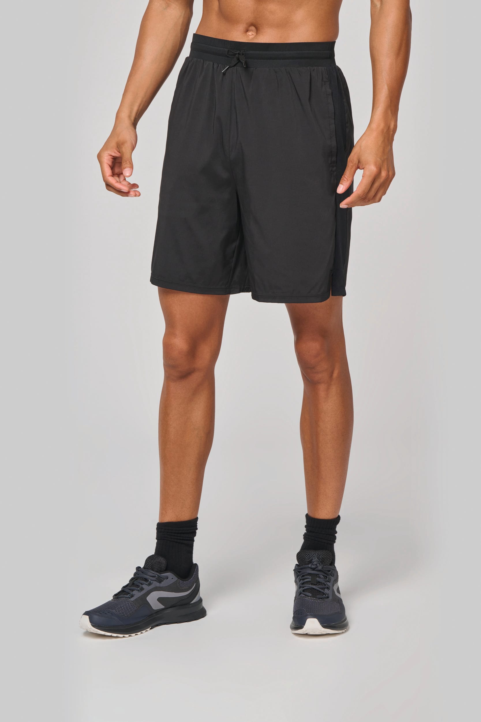 Short de sport 2-en-1 recyclé pour homme – 85 g/m² | PA1032