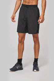 Short de sport 2-en-1 recyclé pour homme – 85 g/m² | PA1032