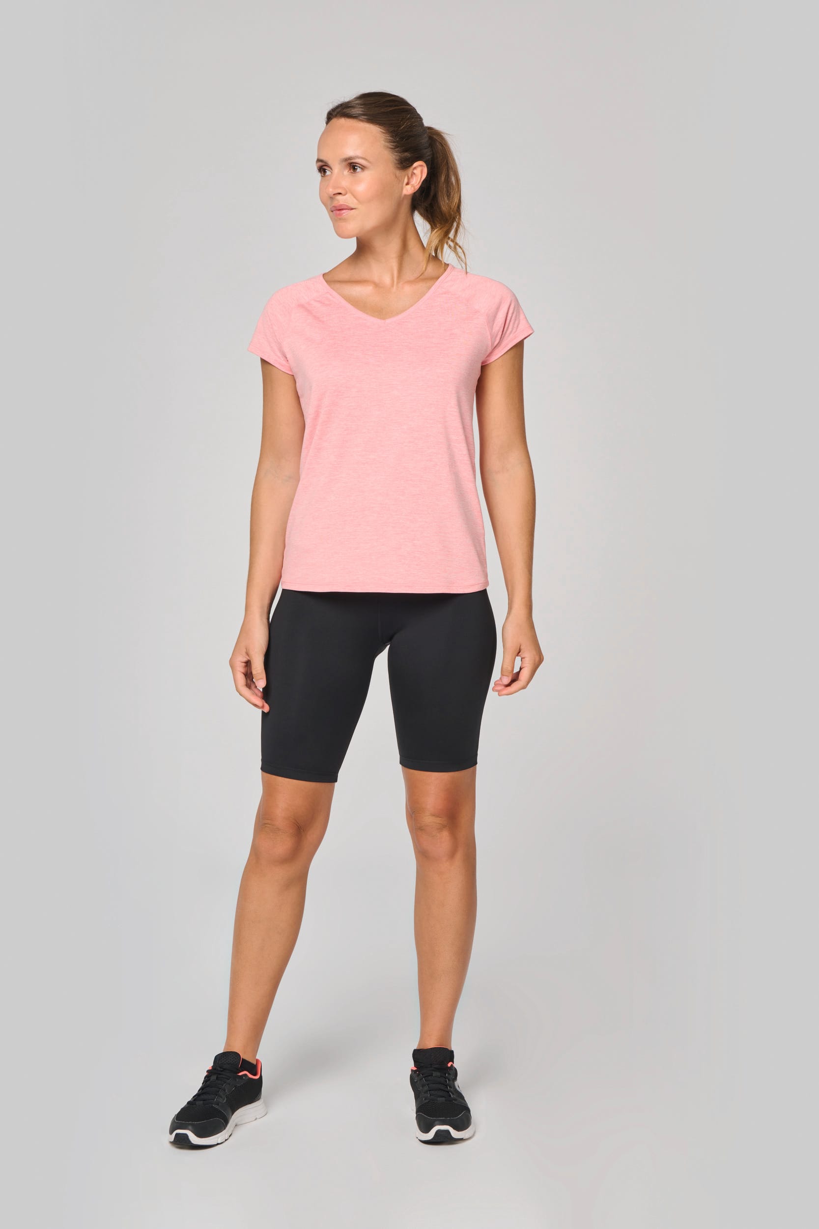 Leggings mi-longs recyclés pour femmes – 220 g/m² | PA1017