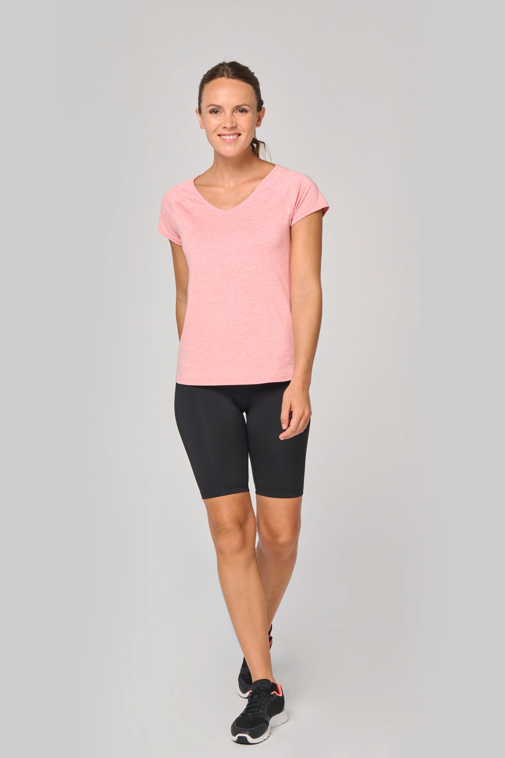 Leggings mi-longs recyclés pour femmes – 220 g/m² | PA1017