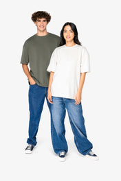 T-shirt oversize unisexe en molleton français écologique - 300 g/m² - NS308