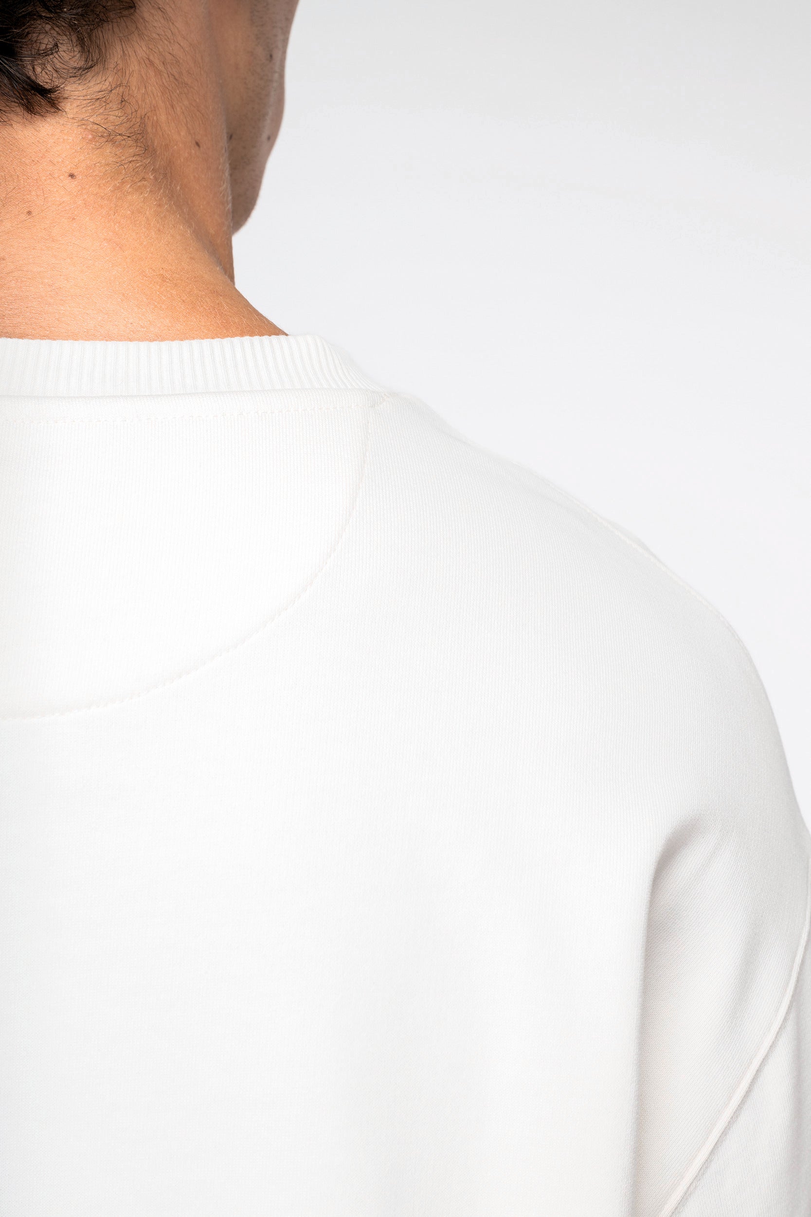 Sudadera unisex de felpa francesa ecológica con hombros caídos y cuello redondo - 400 g/m² - NS430