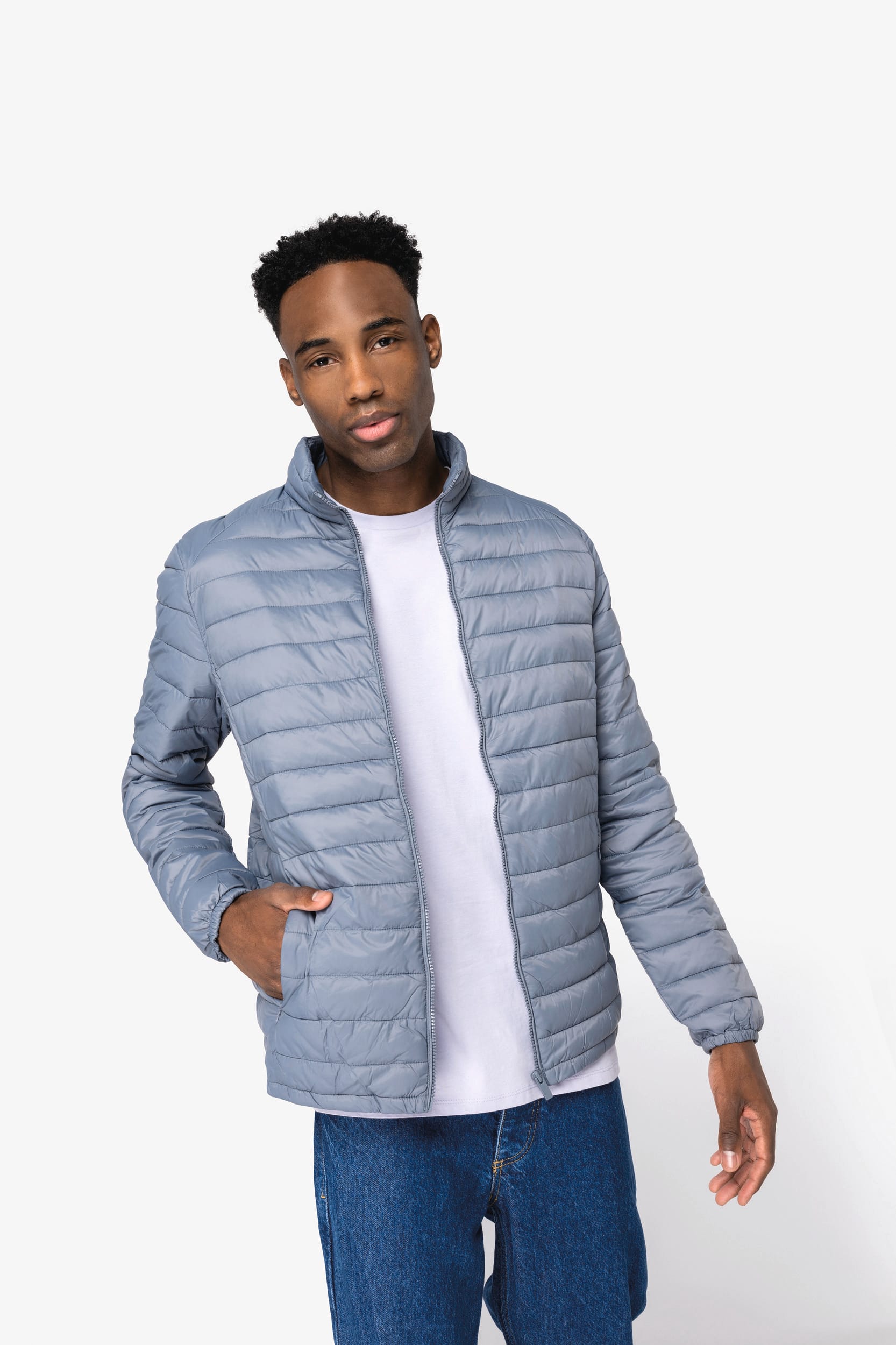 Chaqueta Acolchada Ligera y Ecológica para Hombre - NS6000