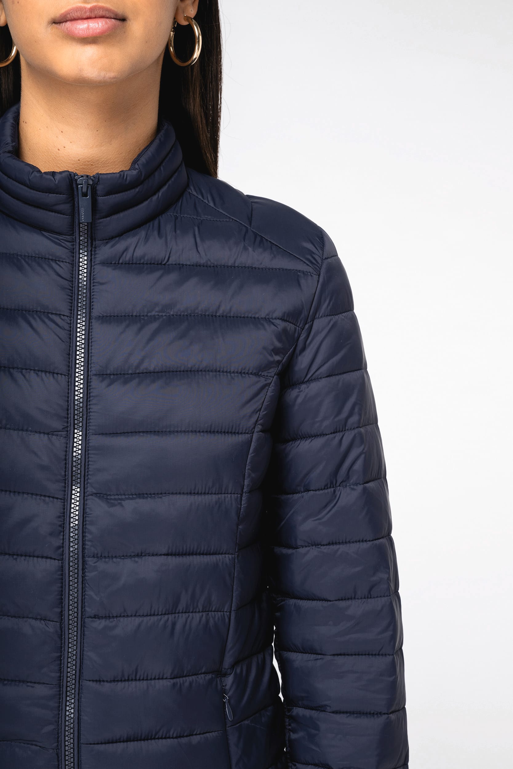 Eco-Friendly Lightweight Puffer Jacket for Women - NS6001