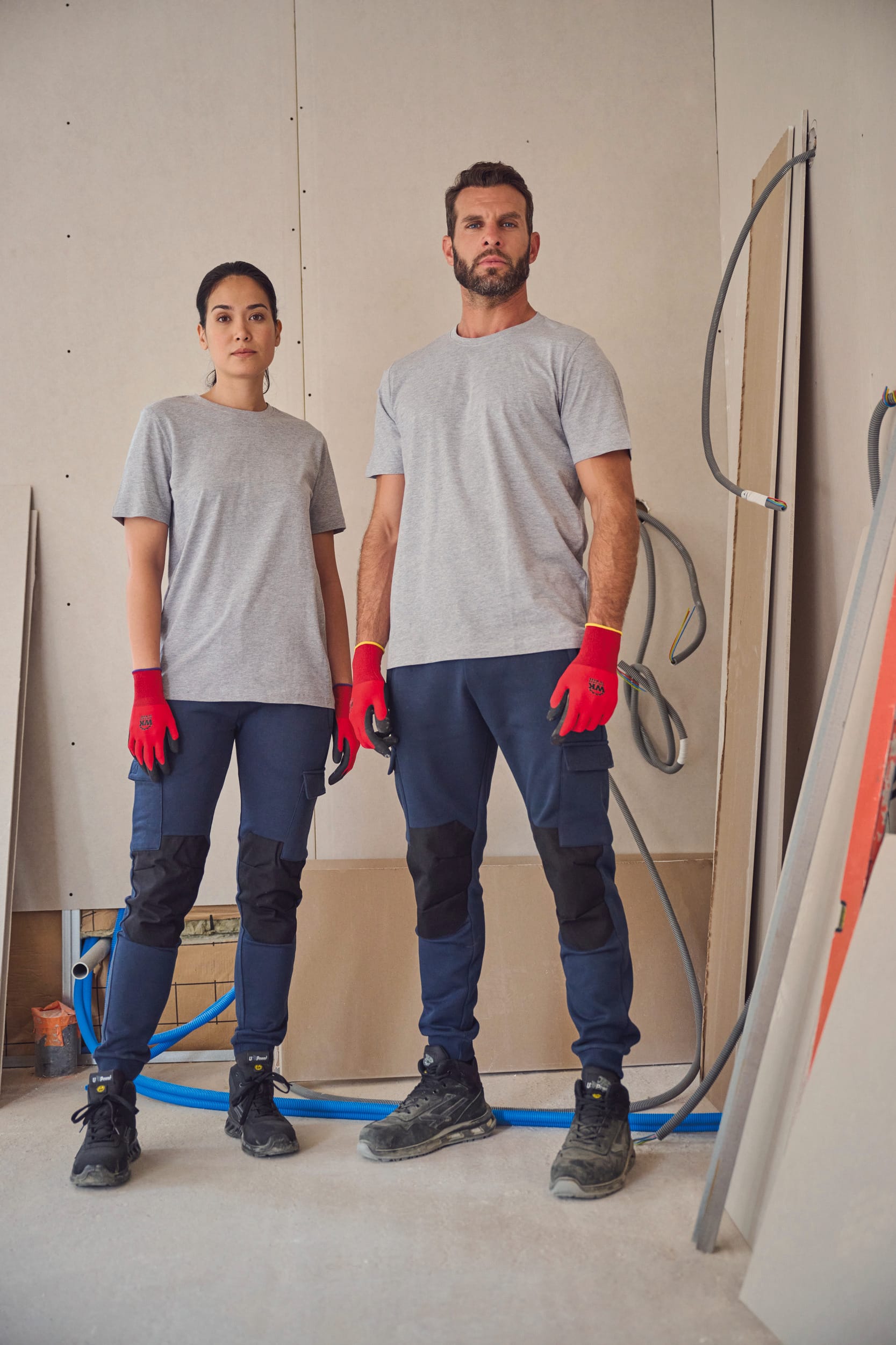 WK. Designed To Work WK710 - Eco-vriendelijke Fleece Cargobroek voor Heren