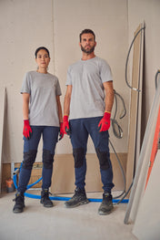 WK. Designed To Work WK710 - Eco-vriendelijke Fleece Cargobroek voor Heren