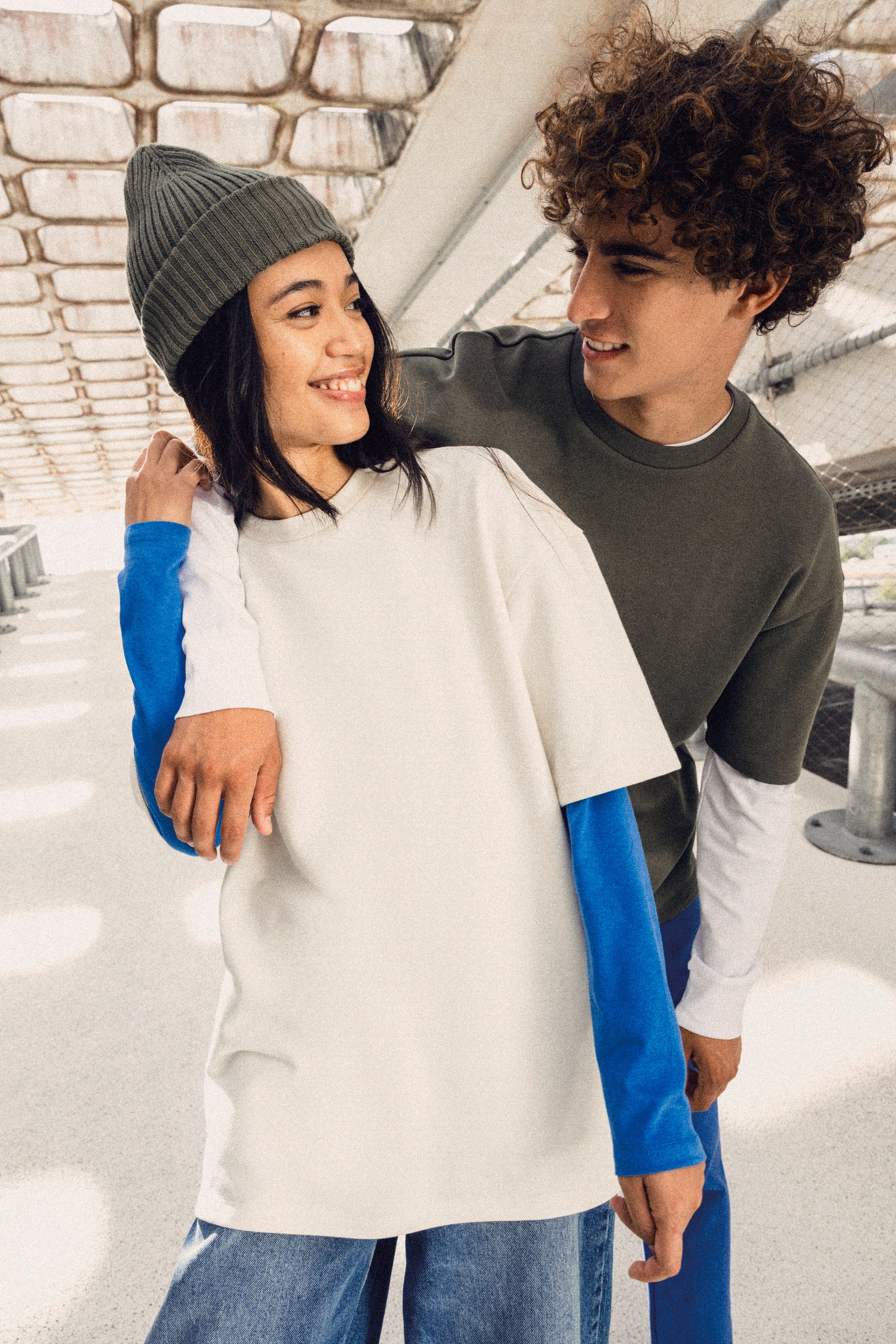 T-shirt oversize unisexe en molleton français écologique - 300 g/m² - NS308
