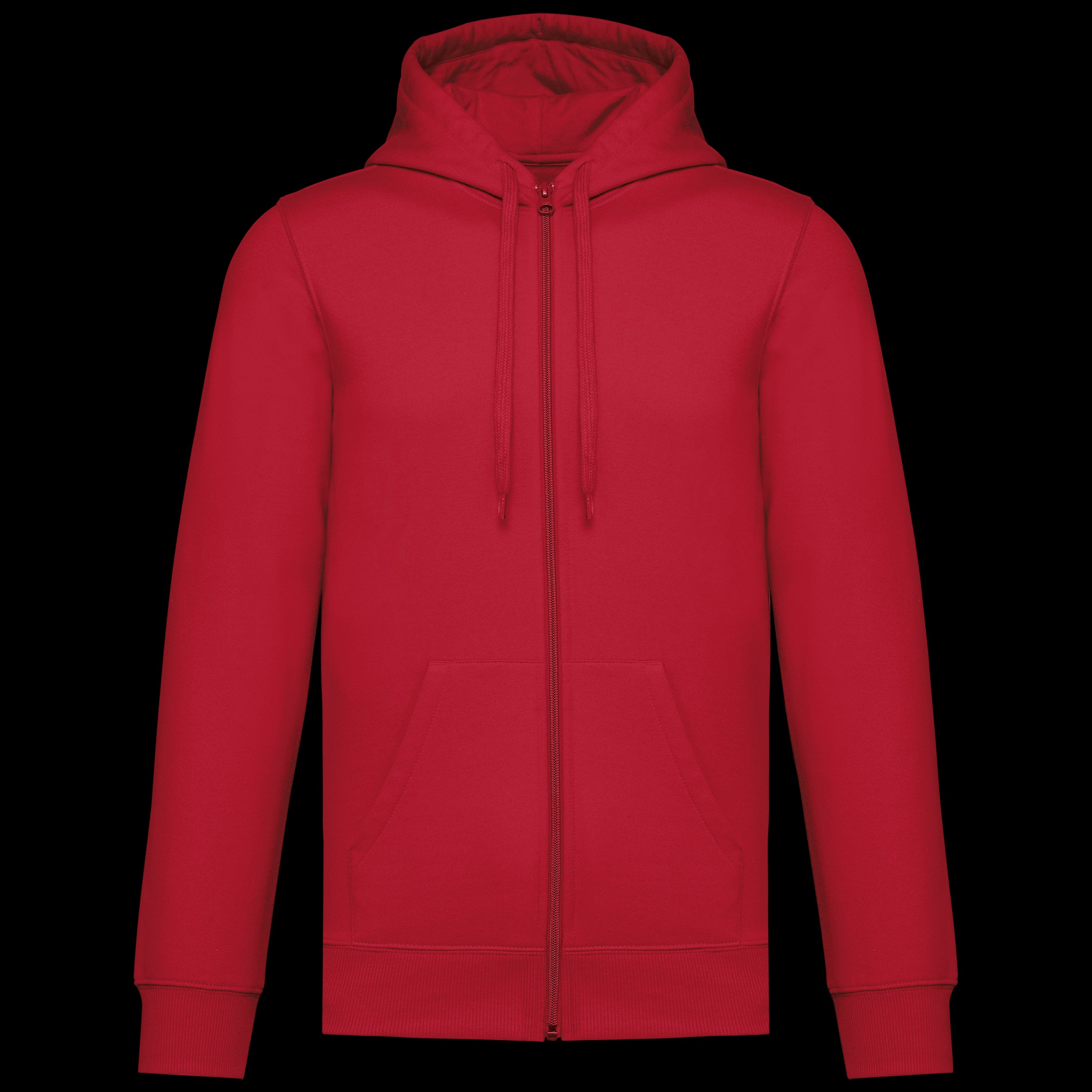 Sudadera con capucha reciclada unisex con cremallera – 280 g/m² | K4042