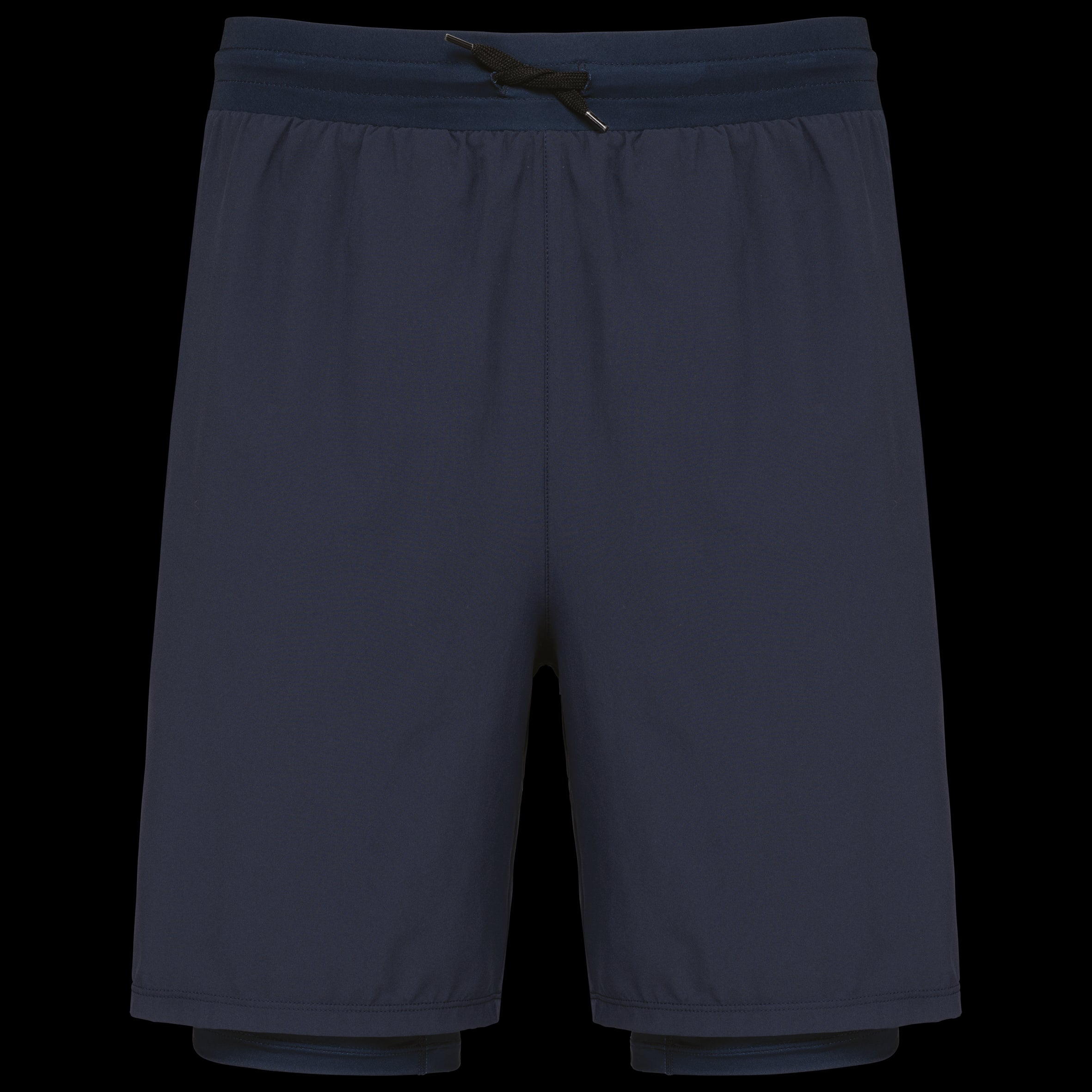 Short de sport 2-en-1 recyclé pour homme – 85 g/m² | PA1032