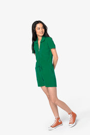 Ladies’ Eco-friendly Terry Towel Zipped Jumpsuit - NS5002