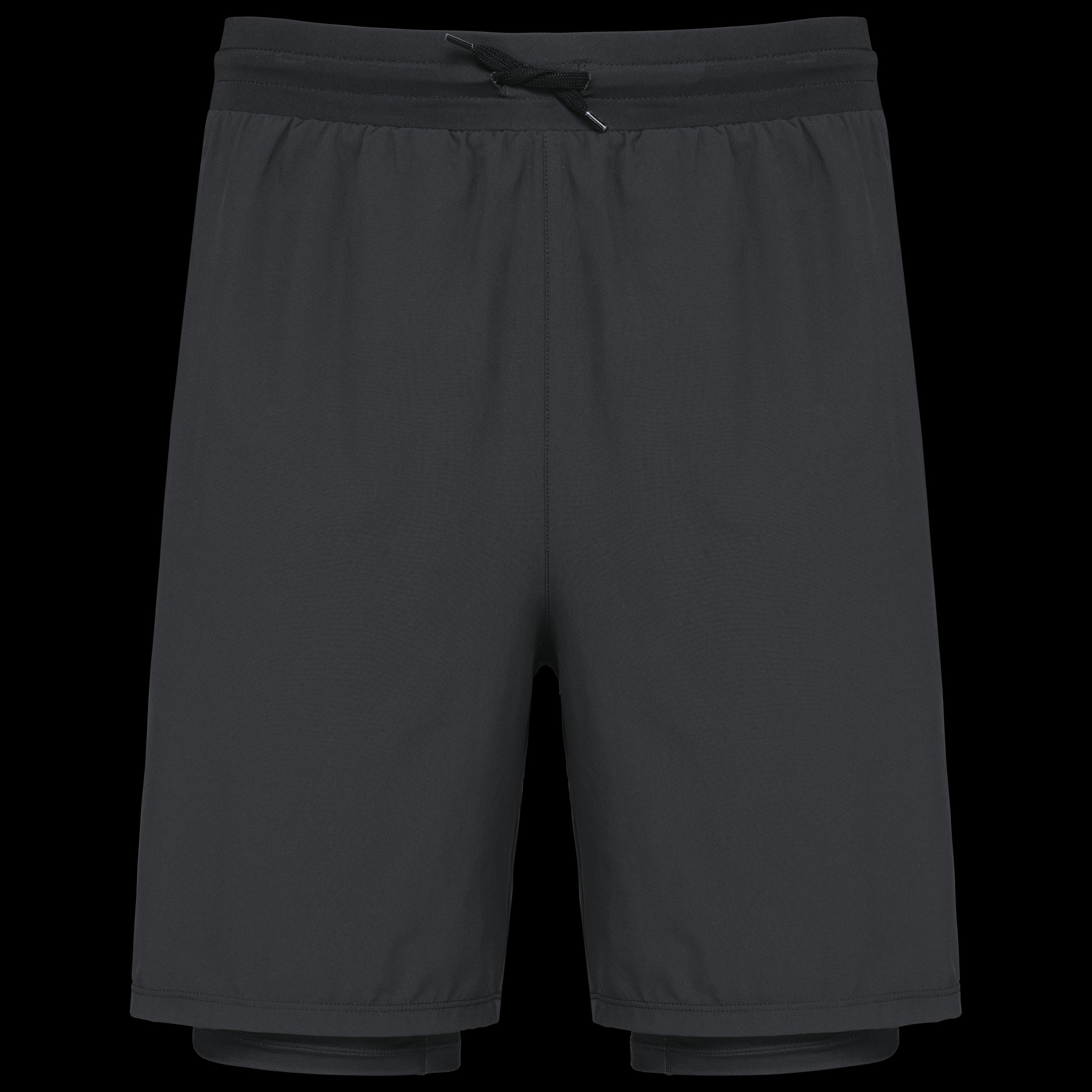 Short de sport 2-en-1 recyclé pour homme – 85 g/m² | PA1032