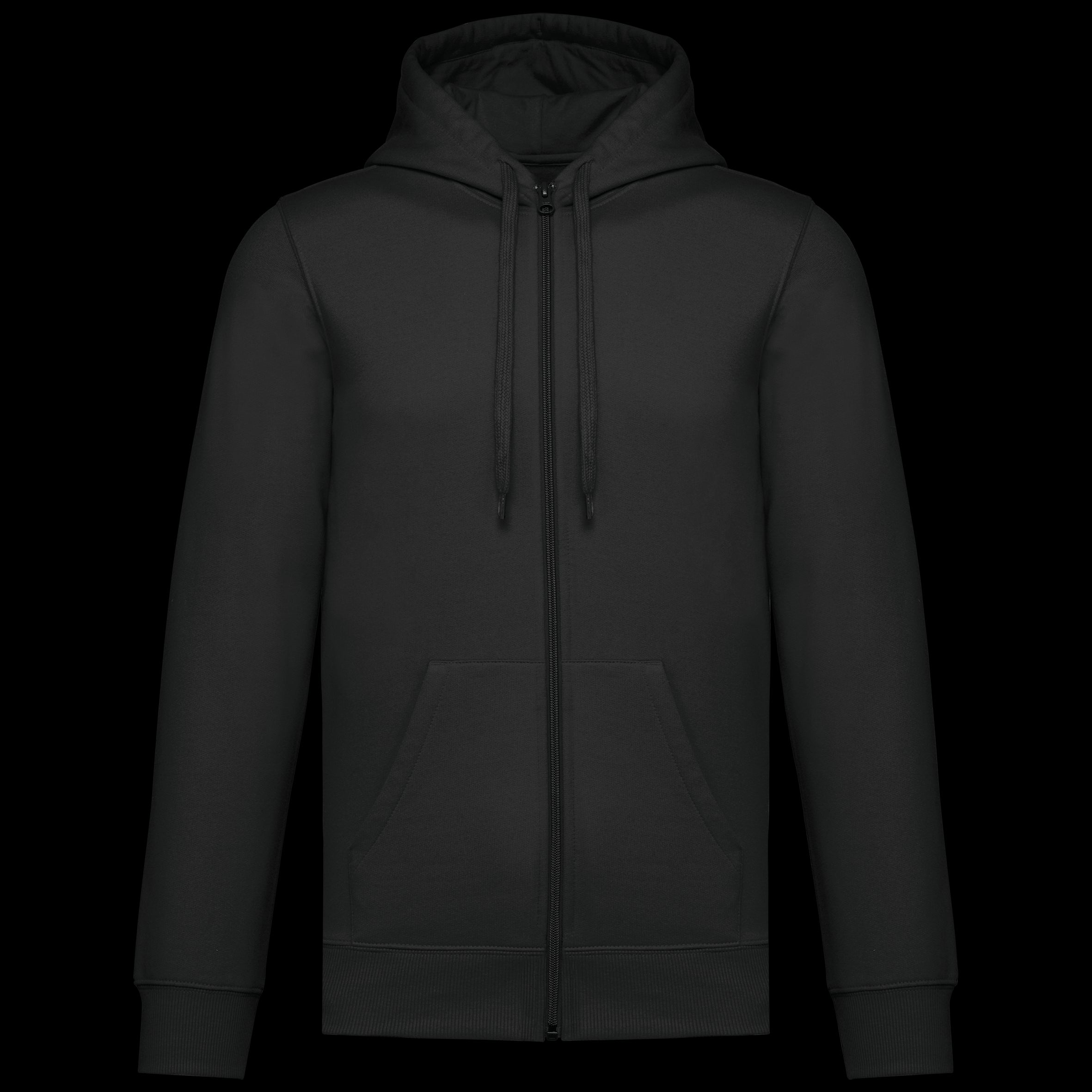 Sudadera con capucha reciclada unisex con cremallera – 280 g/m² | K4042