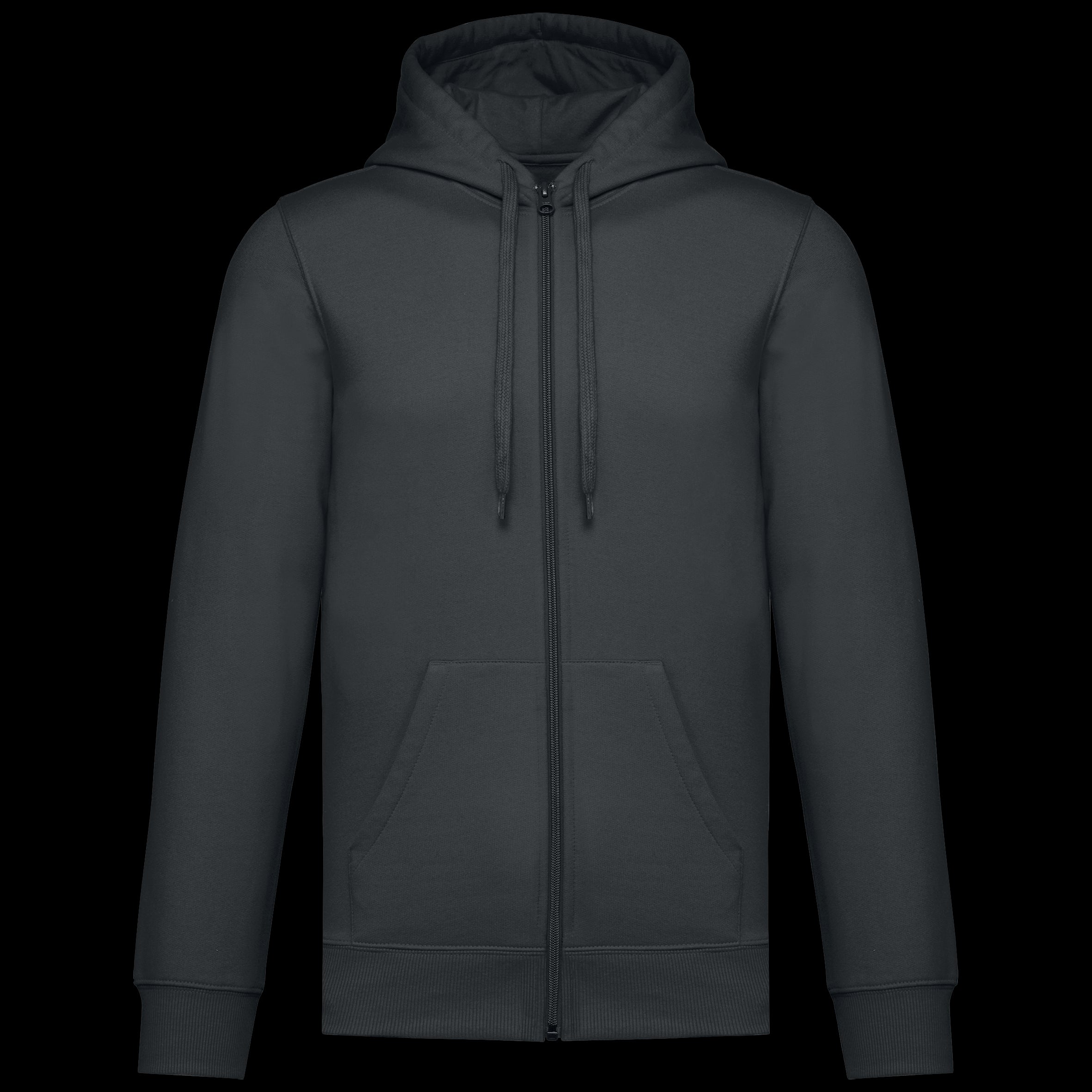 Sudadera con capucha reciclada unisex con cremallera – 280 g/m² | K4042