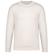 Sudadera unisex con cuello redondo y hombros caídos en polar cepillado ecológico - 350 g/m² - NS435