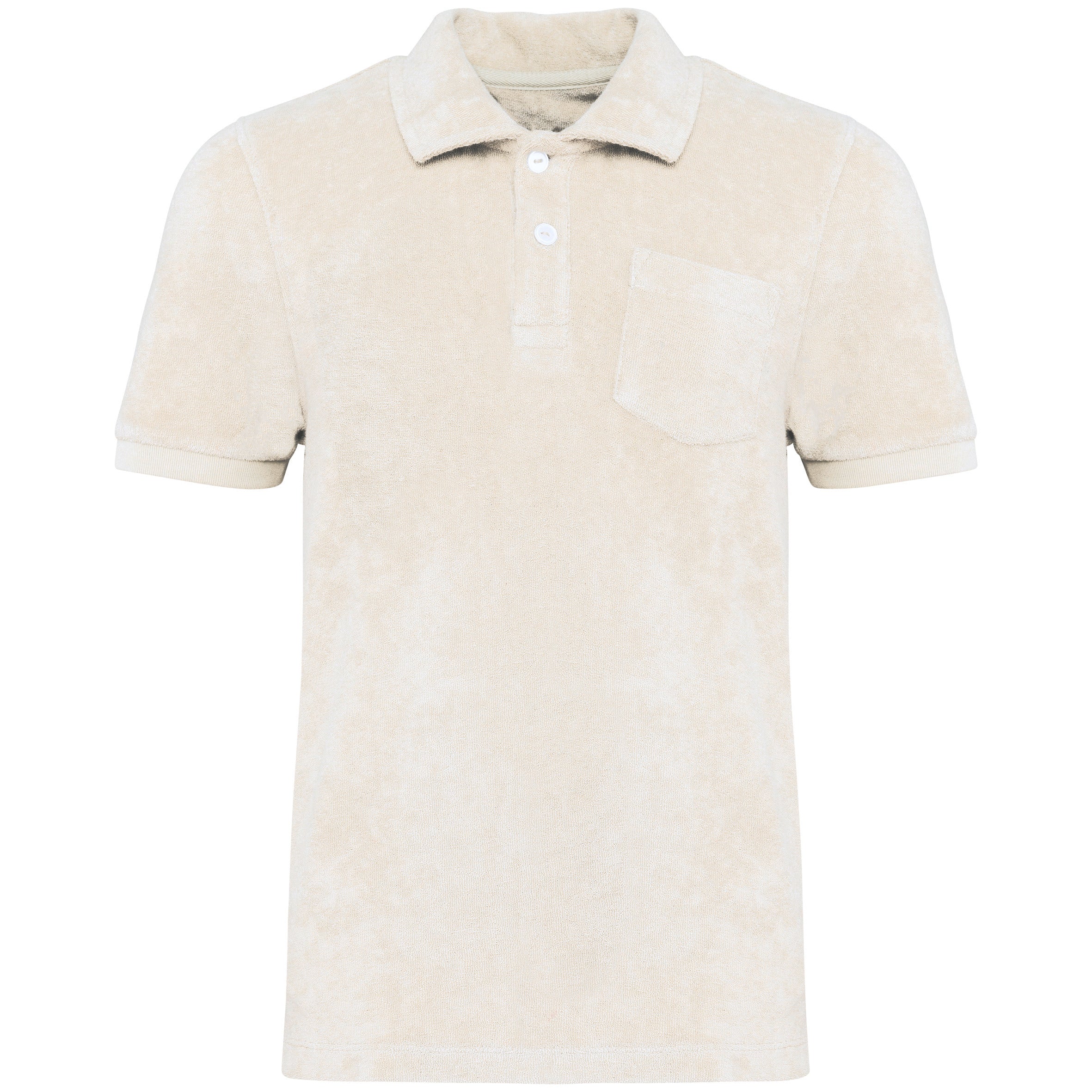 Eco-friendly Boys’ Terry Towel Polo Shirt - 210 g/m² - NS218