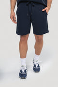 Umweltfreundliche Herren-Bermudashorts aus French Terry - K757