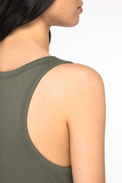 Ribbed Organic Cotton Tank Top for Women – 260 g/m² – NS344