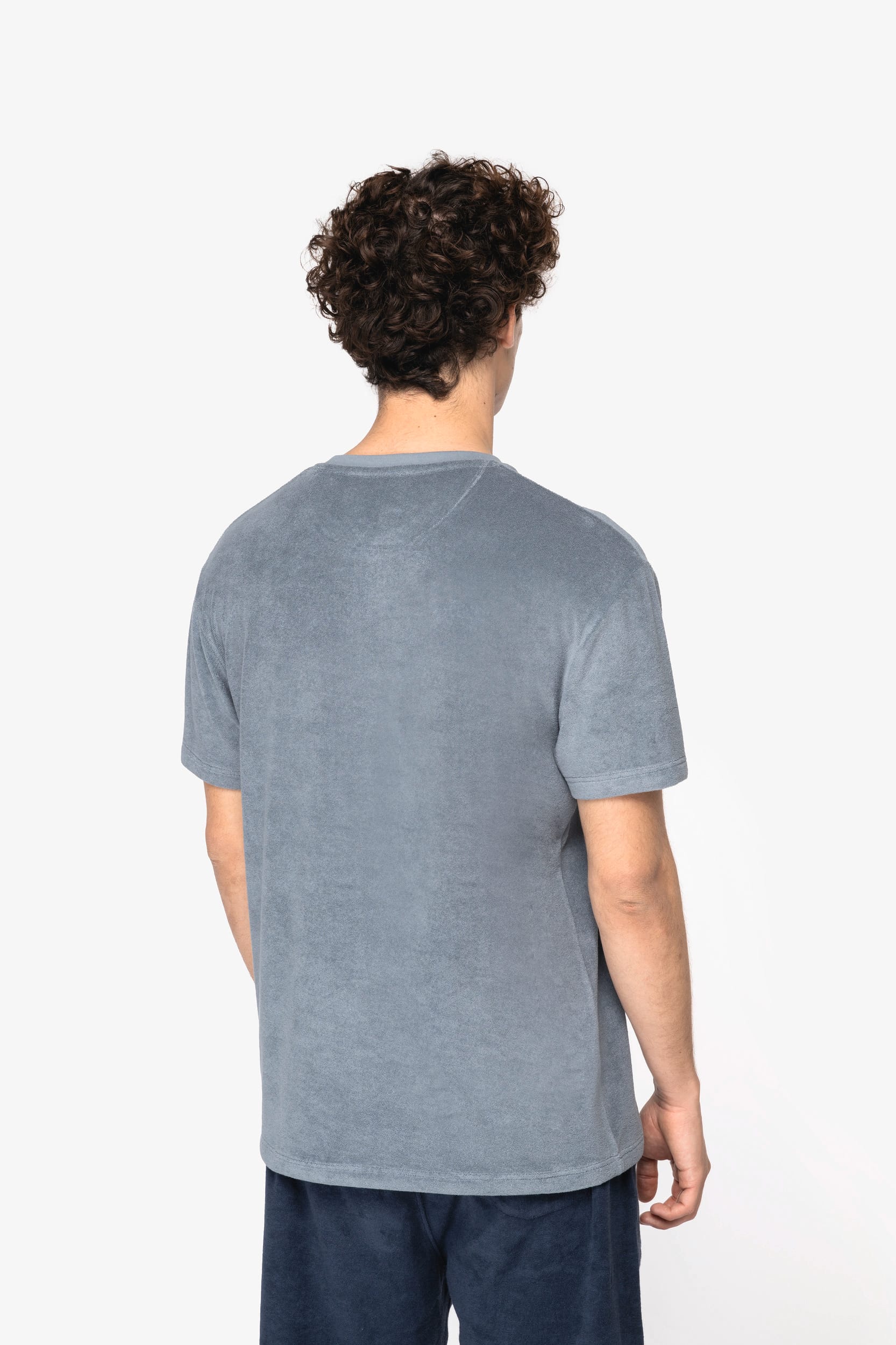 Men’s Fitted Organic Cotton Terry T-Shirt – 210 g/m² – NS311