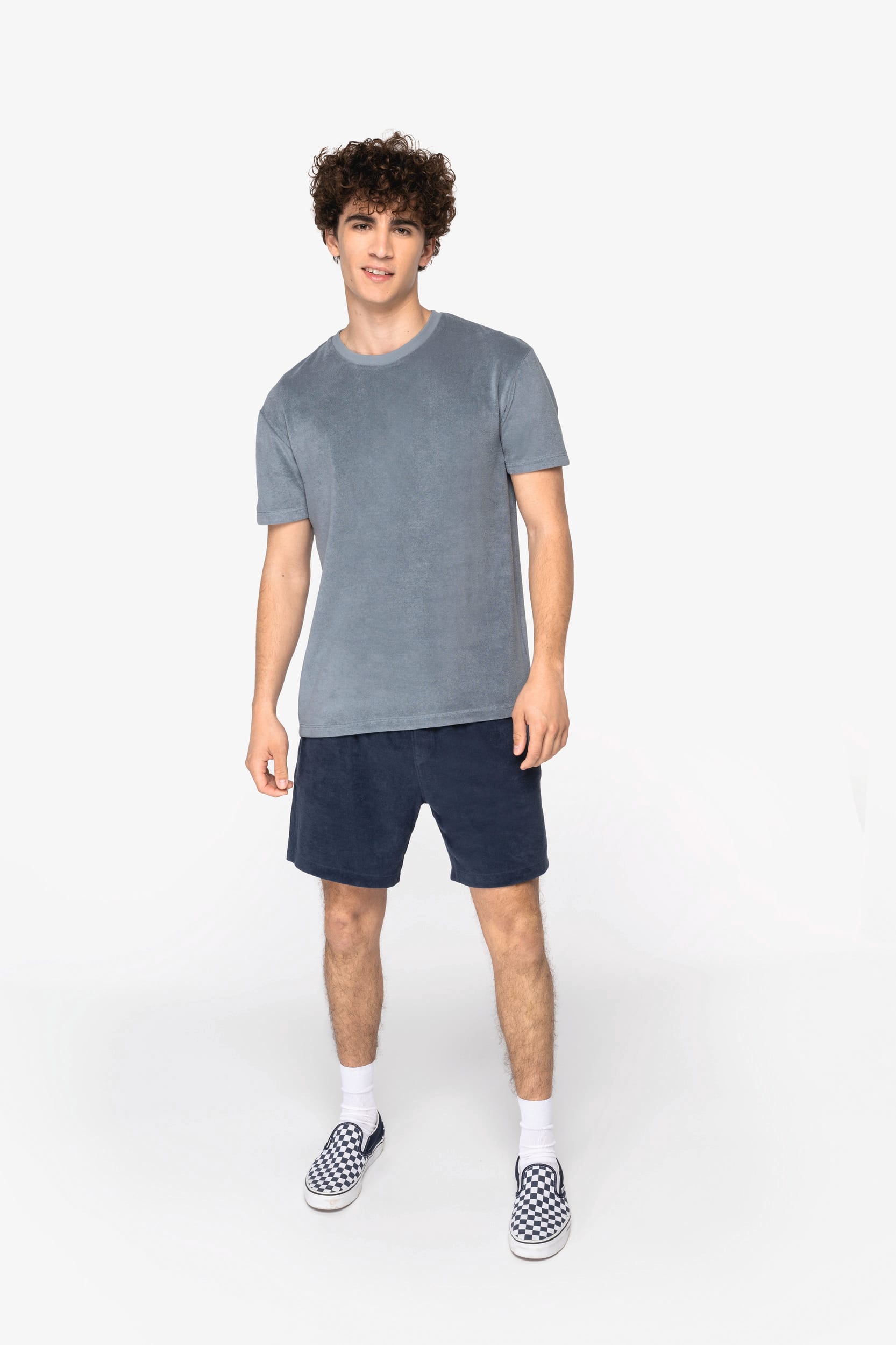 Men’s Fitted Organic Cotton Terry T-Shirt – 210 g/m² – NS311