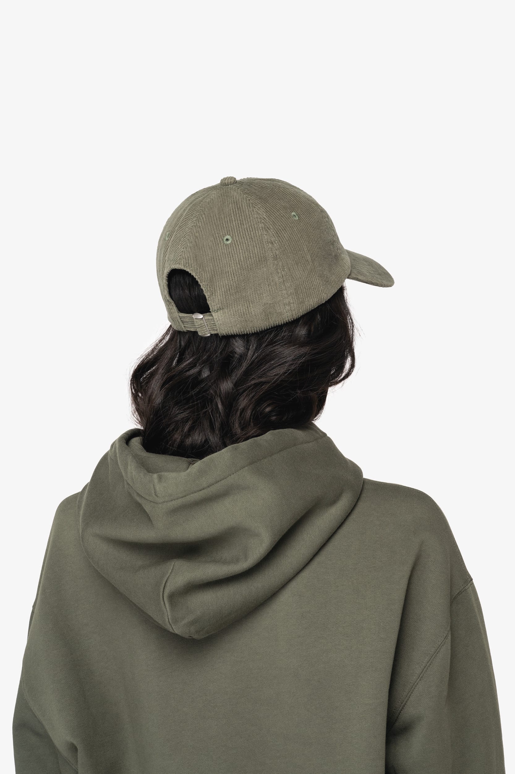 Casquette Unisexe en Velours Côtelé Bio - 6 Panneaux - NS016