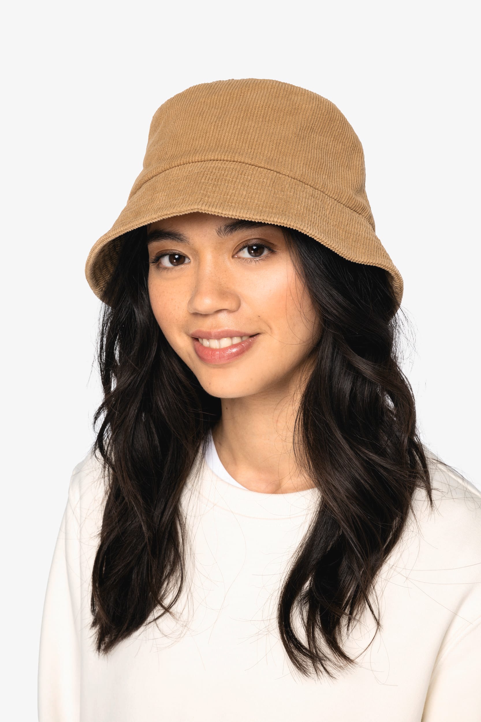 Chapeau Bob Unisexe en Velours Côtelé Bio - NS019