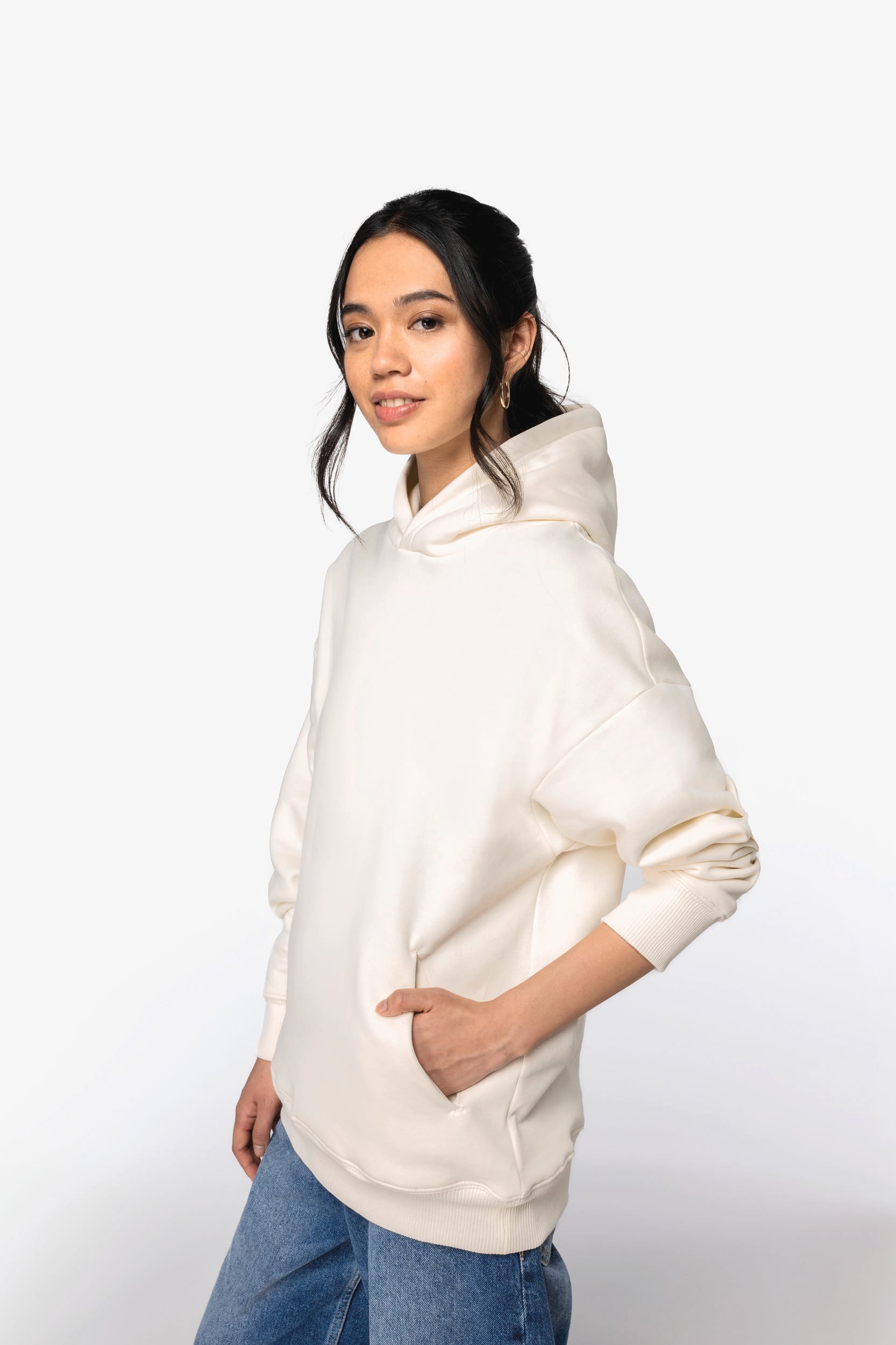 Organic Cotton Oversized Hoodie – 350 g/m² | NS441