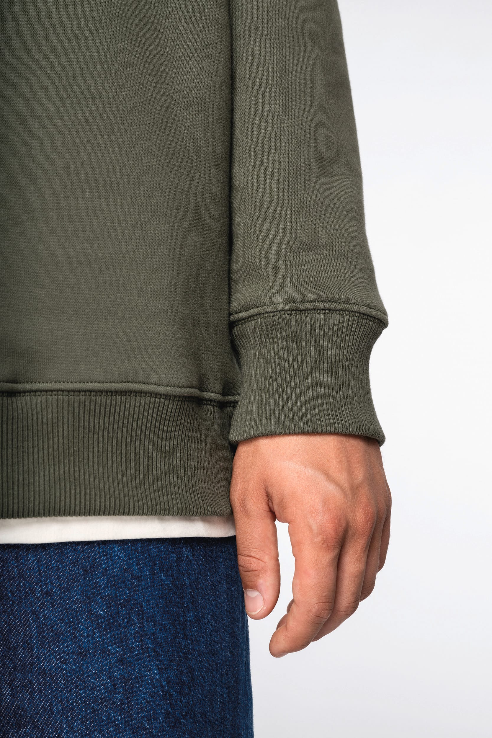 Organic Cotton Oversized Crew Neck Sweatshirt – 350 g/m² – NS440