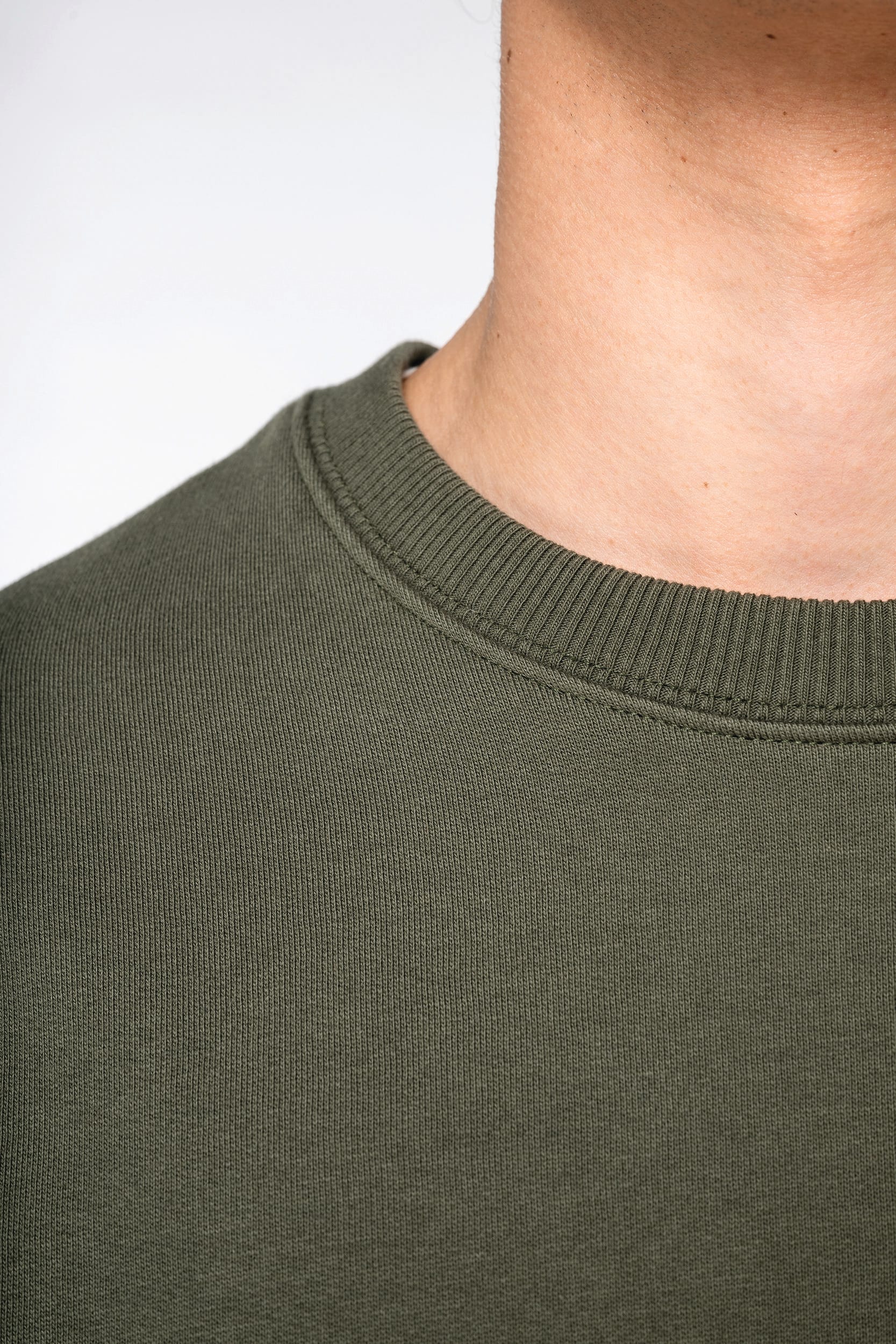 Organic Cotton Oversized Crew Neck Sweatshirt – 350 g/m² – NS440