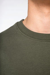 Organic Cotton Oversized Crew Neck Sweatshirt – 350 g/m² – NS440