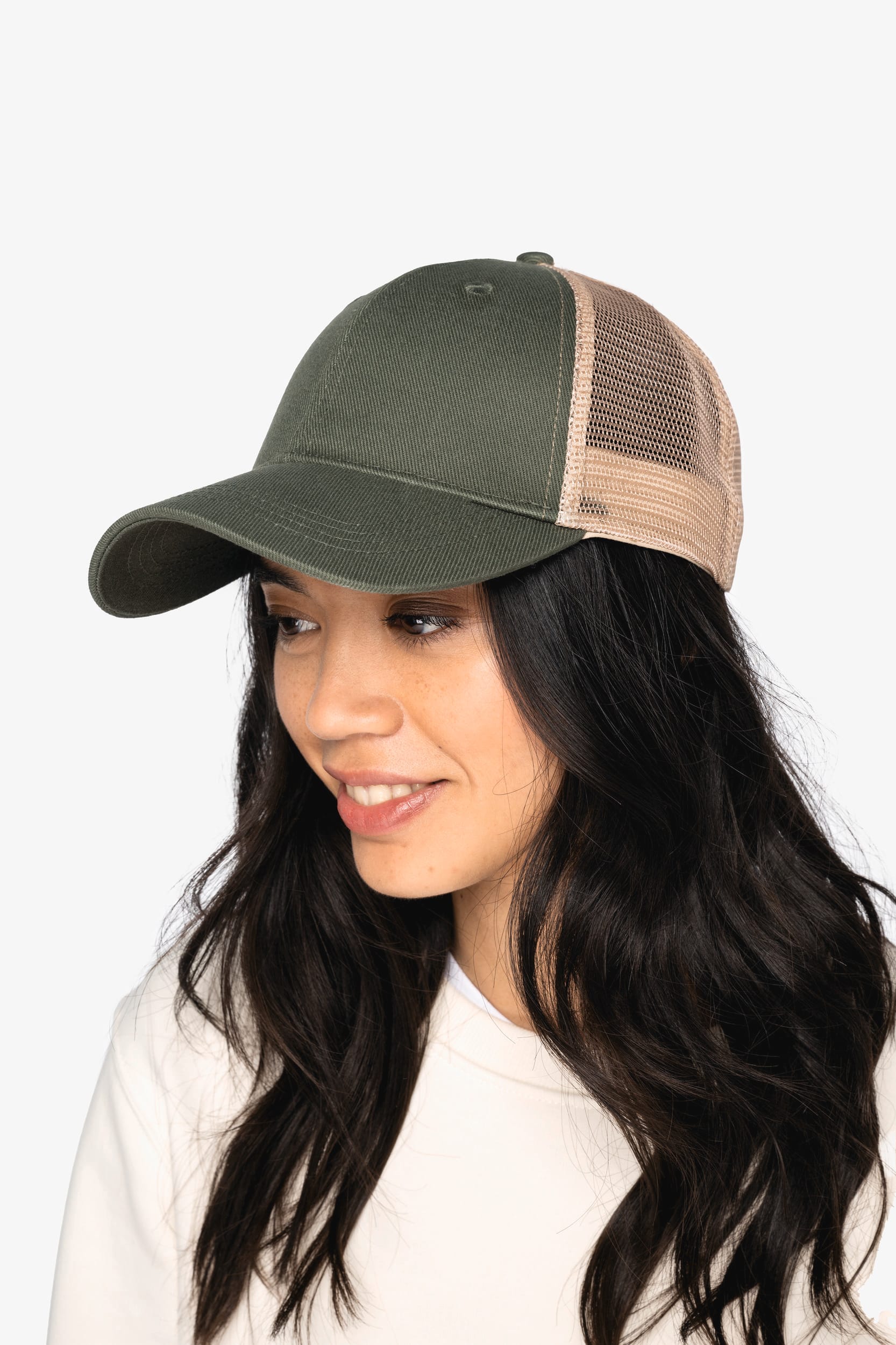 Casquette Trucker Éco-Responsable Unisexe 6 Panneaux - NS036