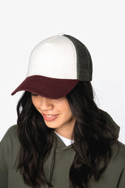 Casquette Trucker Éco-Responsable Unisexe 5 Panneaux - NS035