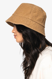 Chapeau Bob Unisexe en Velours Côtelé Bio - NS019