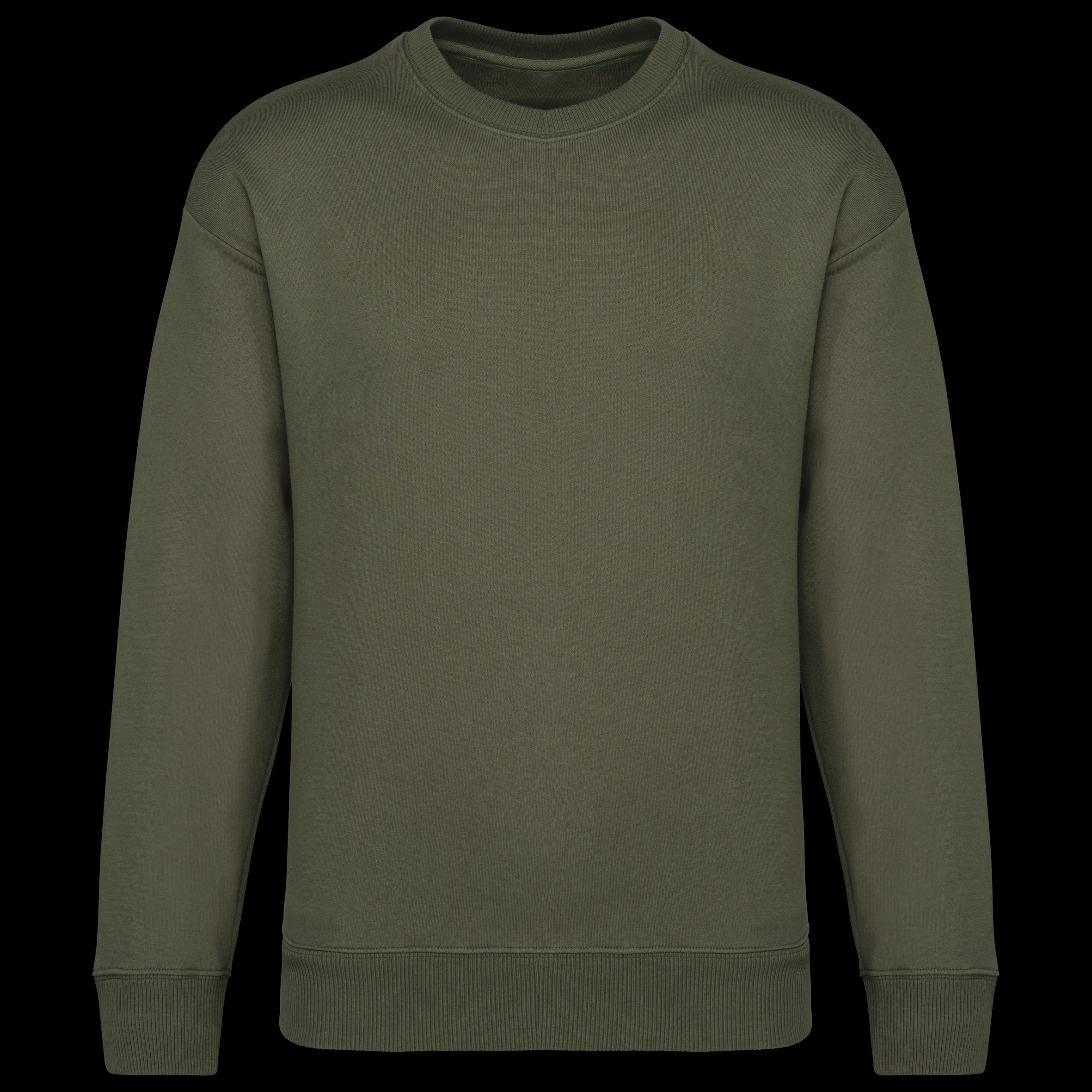Organic Cotton Oversized Crew Neck Sweatshirt – 350 g/m² – NS440