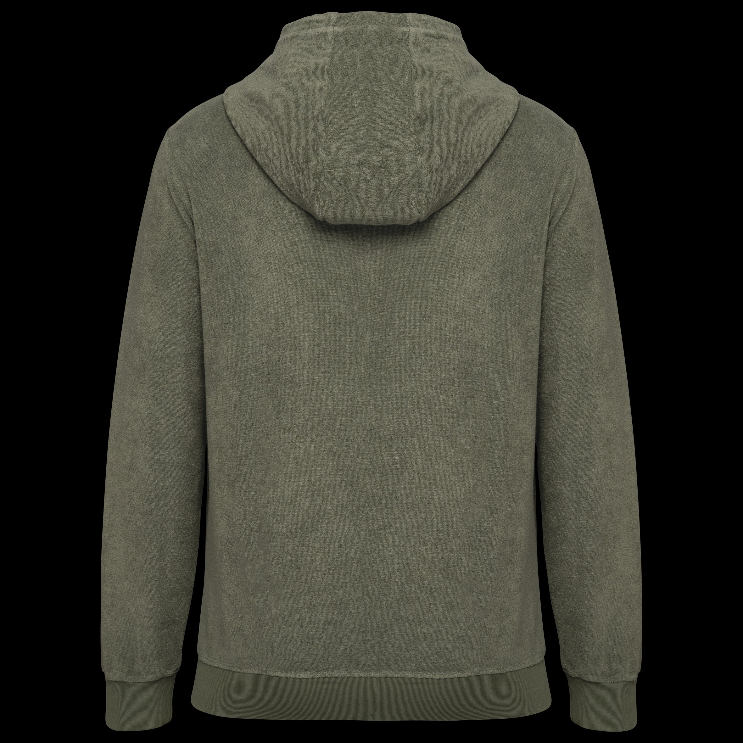 Organic Cotton Terry Zip Hoodie for Men – 210 g/m² – NS419