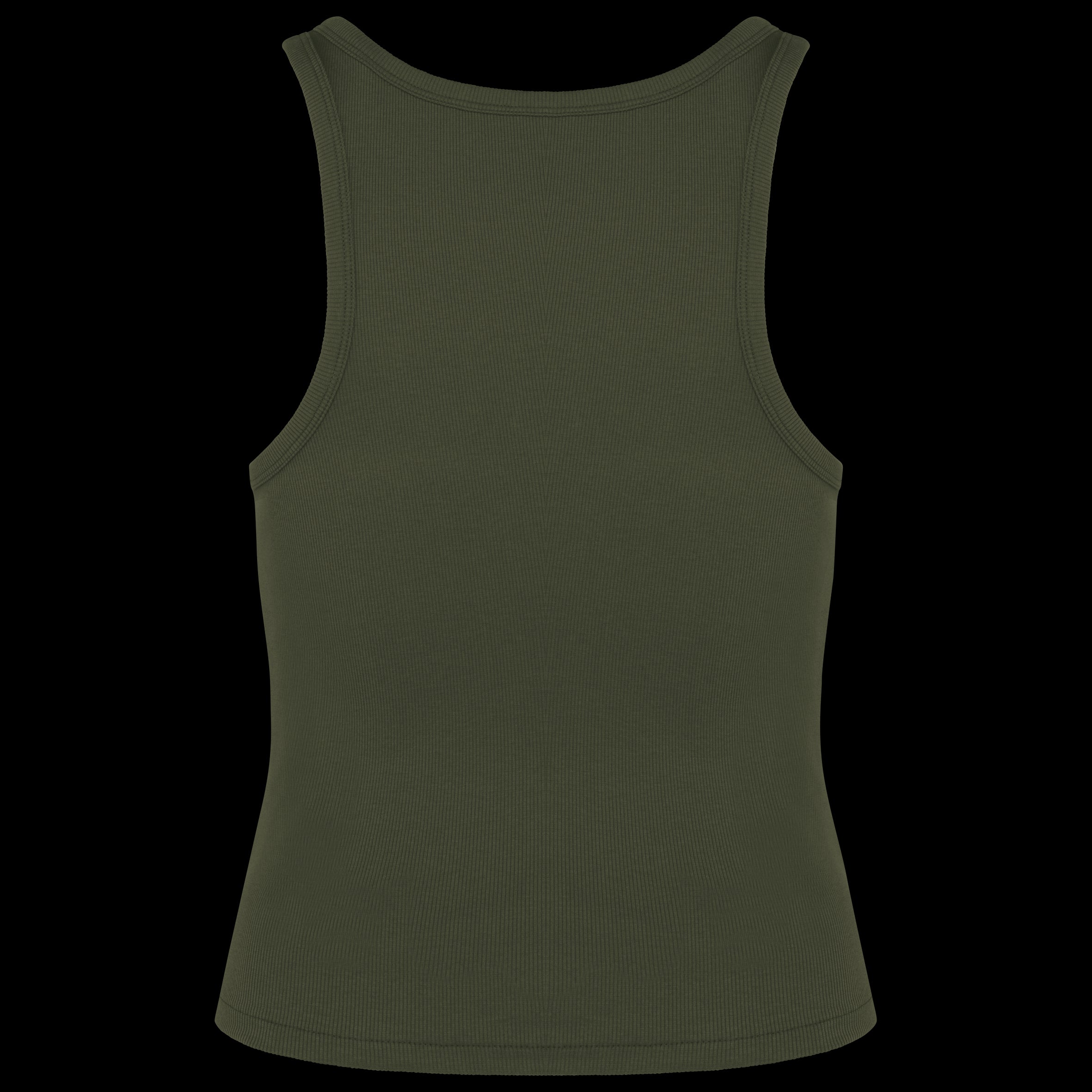Ribbed Organic Cotton Tank Top for Women – 260 g/m² – NS344