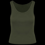 Ribbed Organic Cotton Tank Top for Women – 260 g/m² – NS344