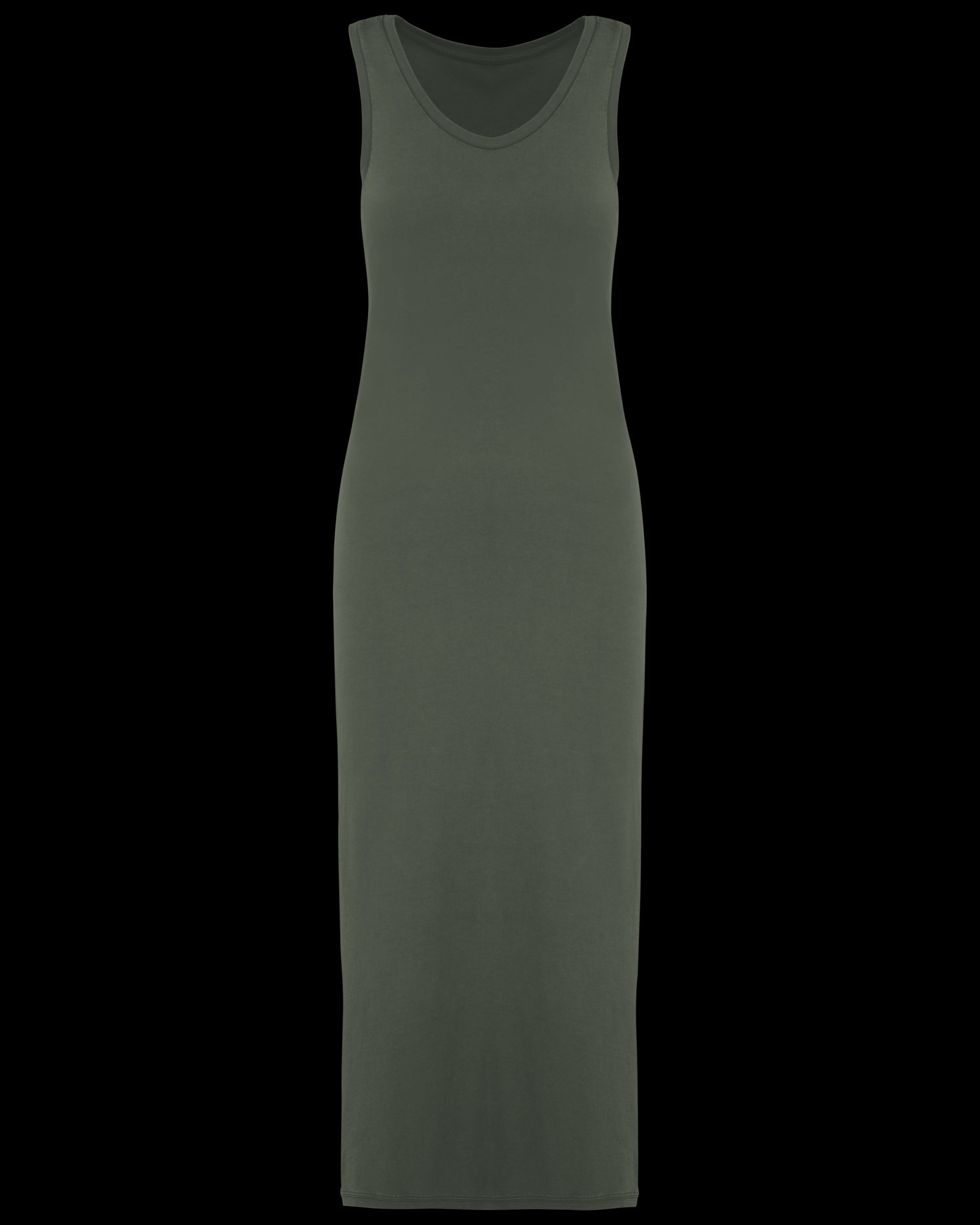Washed Organic Cotton Jersey Dress for Women – 165 g/m² – NS5012