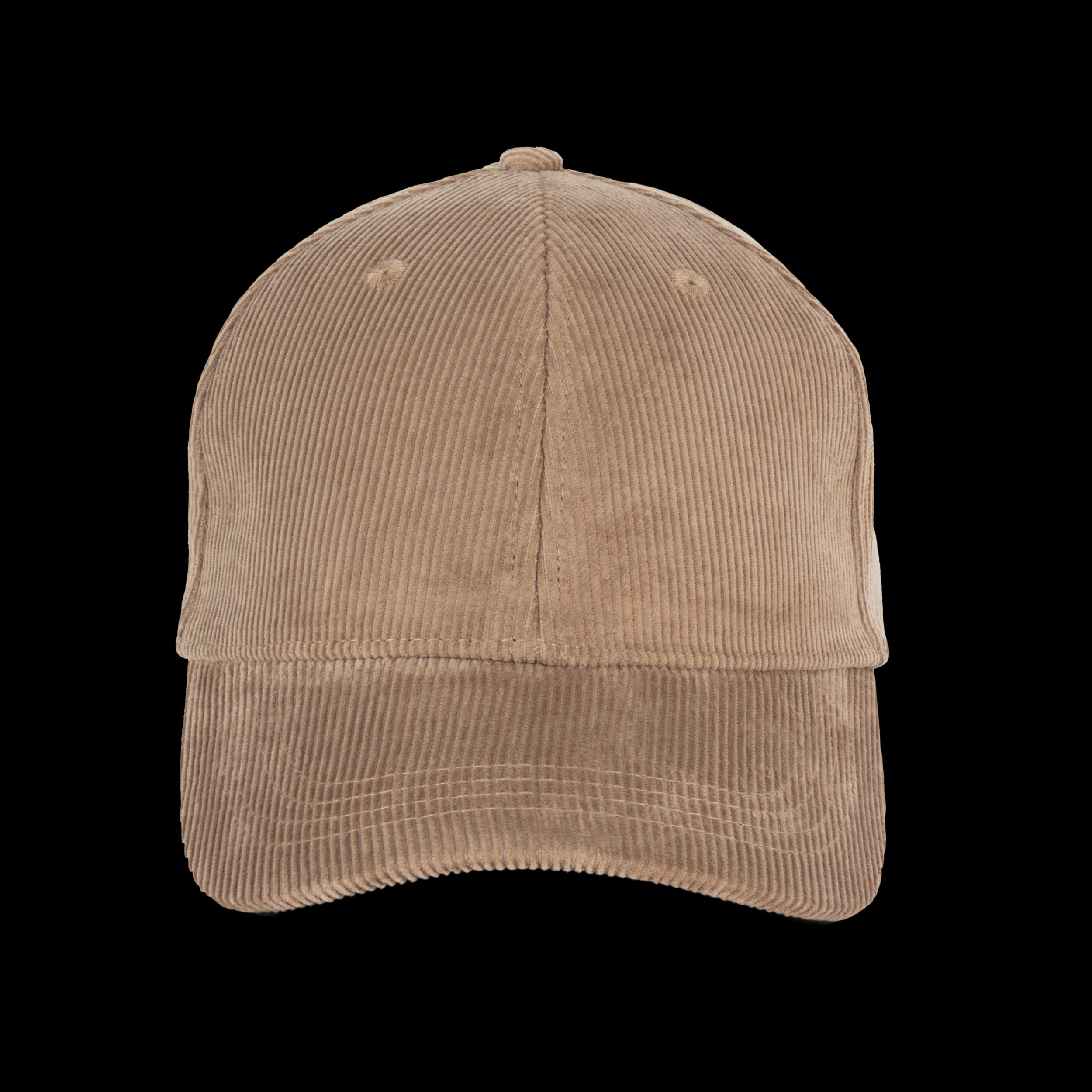 Casquette Unisexe en Velours Côtelé Bio - 6 Panneaux - NS016