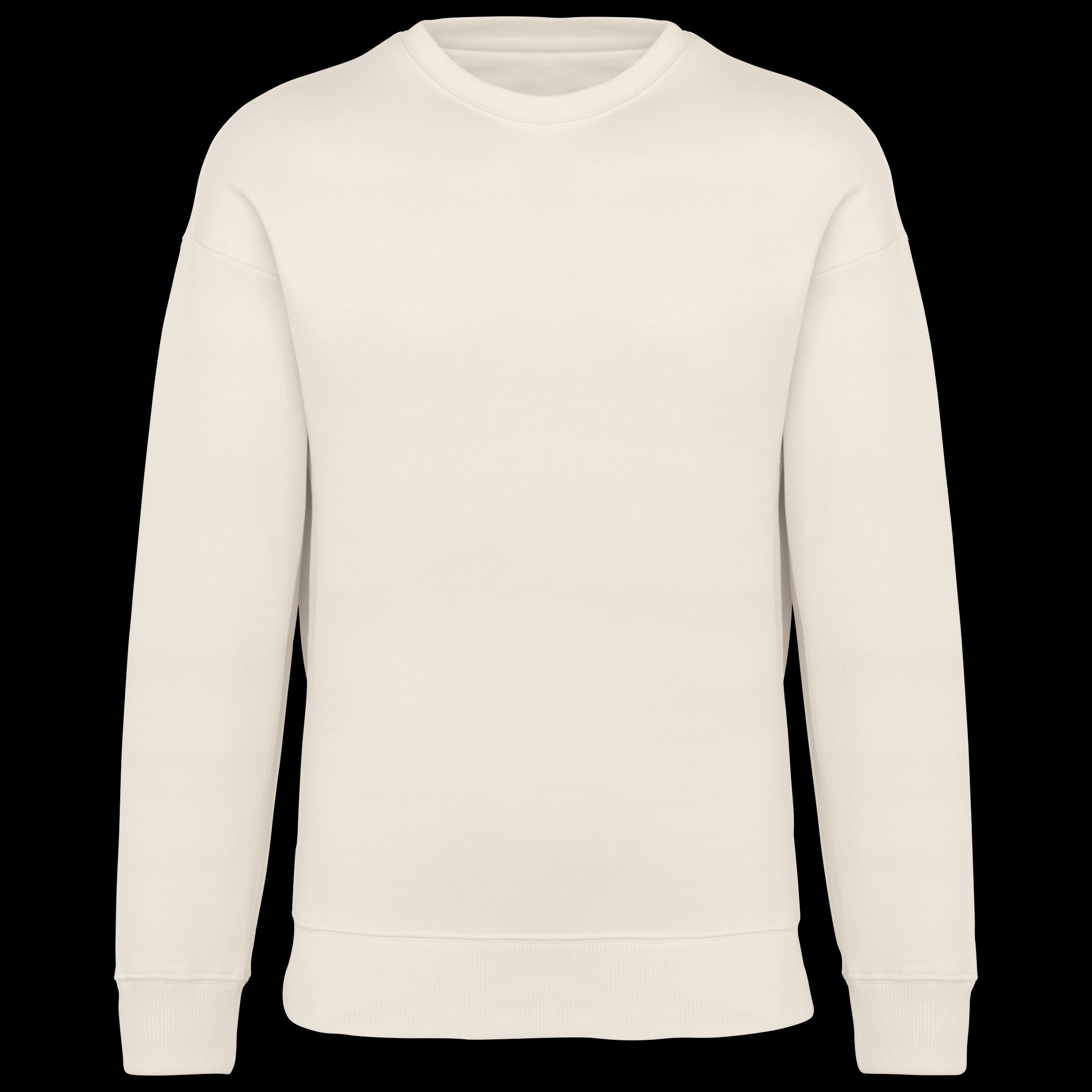 Organic Cotton Oversized Crew Neck Sweatshirt – 350 g/m² – NS440