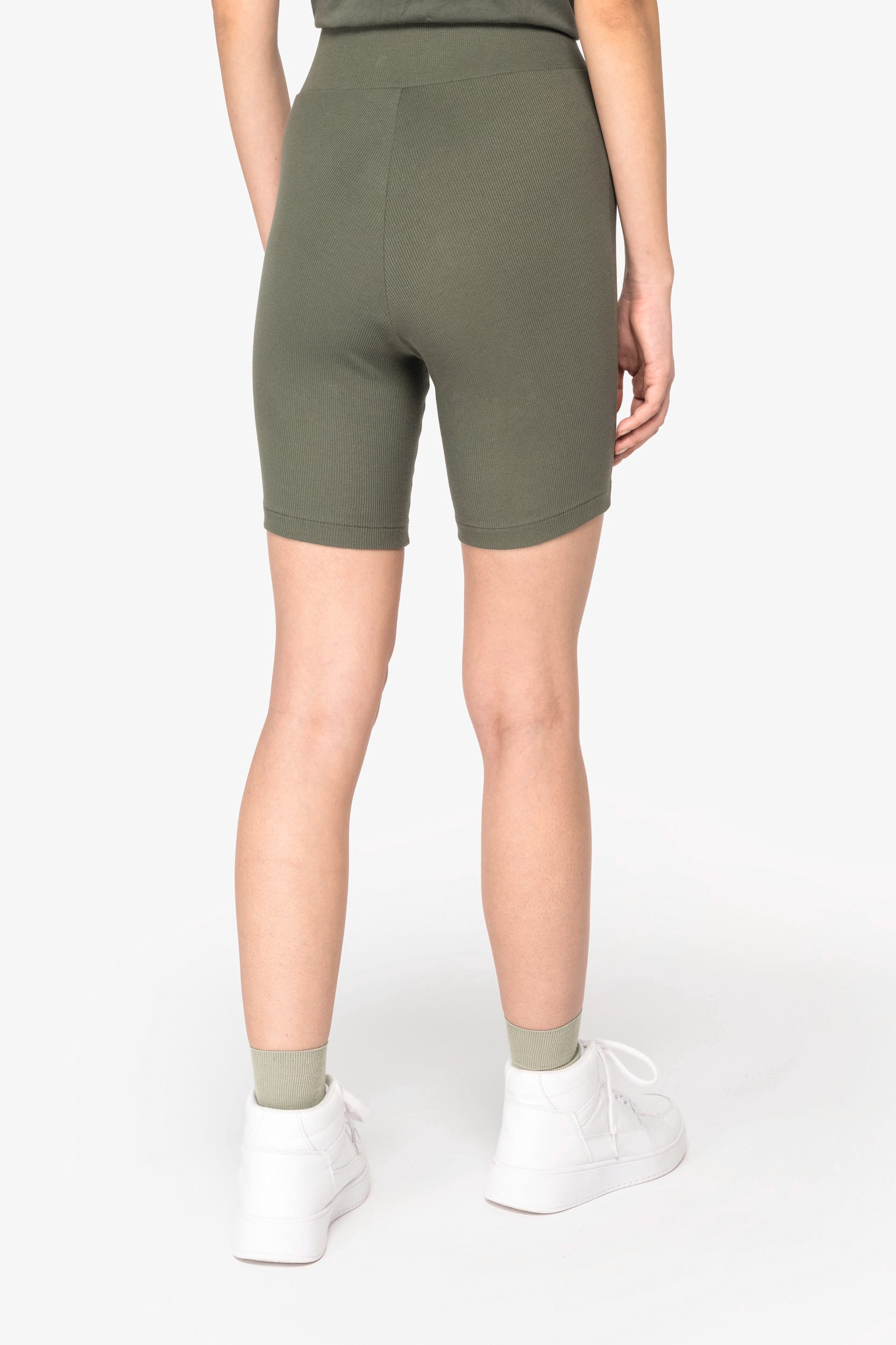 Damen Slim Fit Shorts aus Bio-Rippstoff – 260 g/m² | NS744